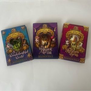 Set of 3 Ever After High books